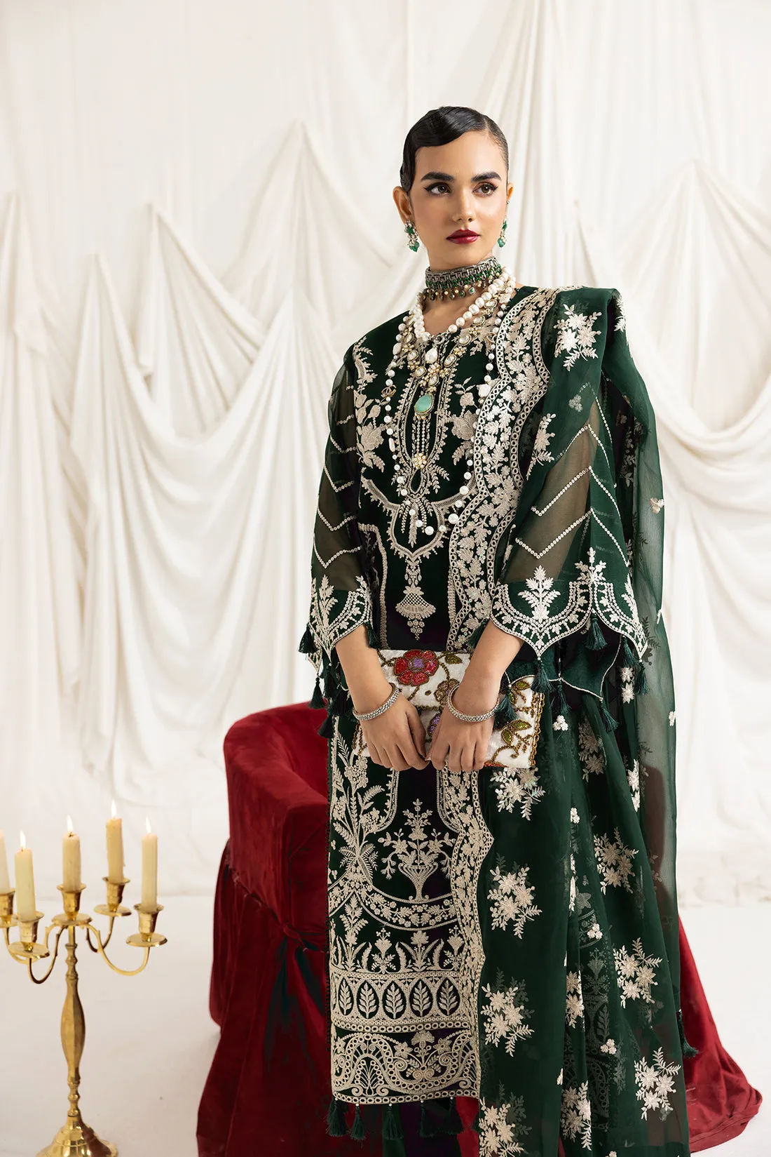 Alizeh | Formals Collection | Clara B (GREEN)