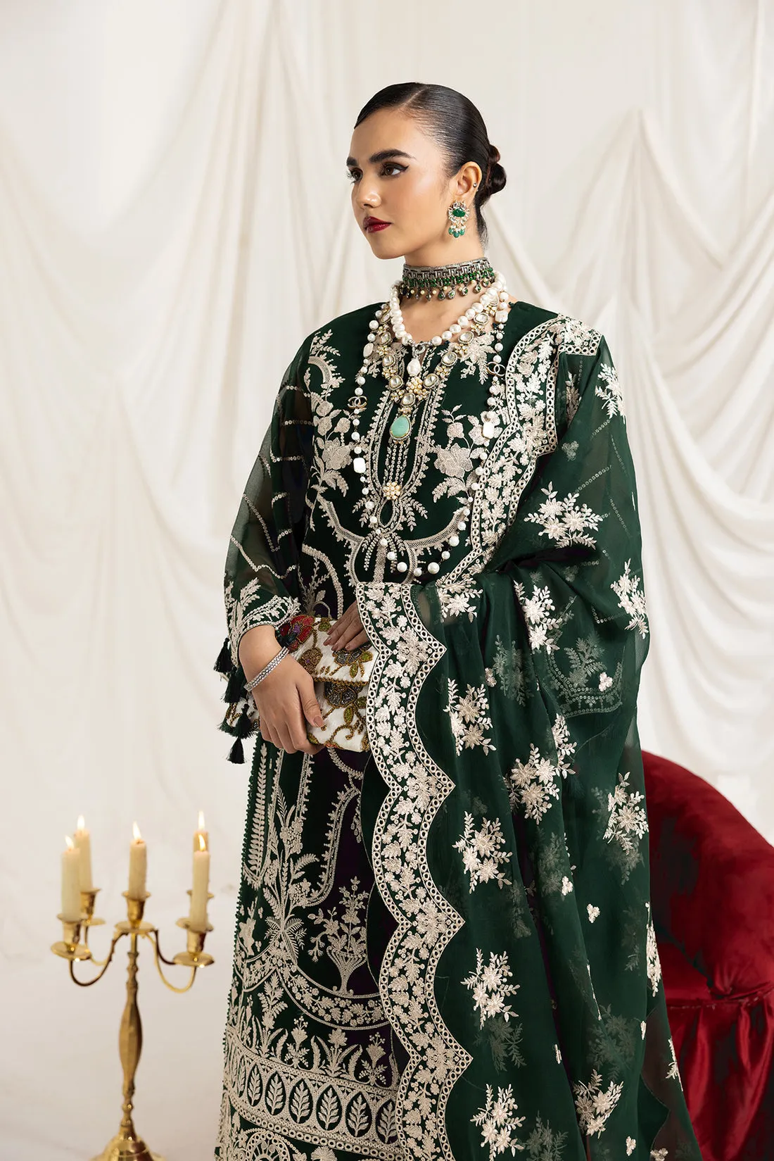 Alizeh | Formals Collection | Clara B (GREEN)