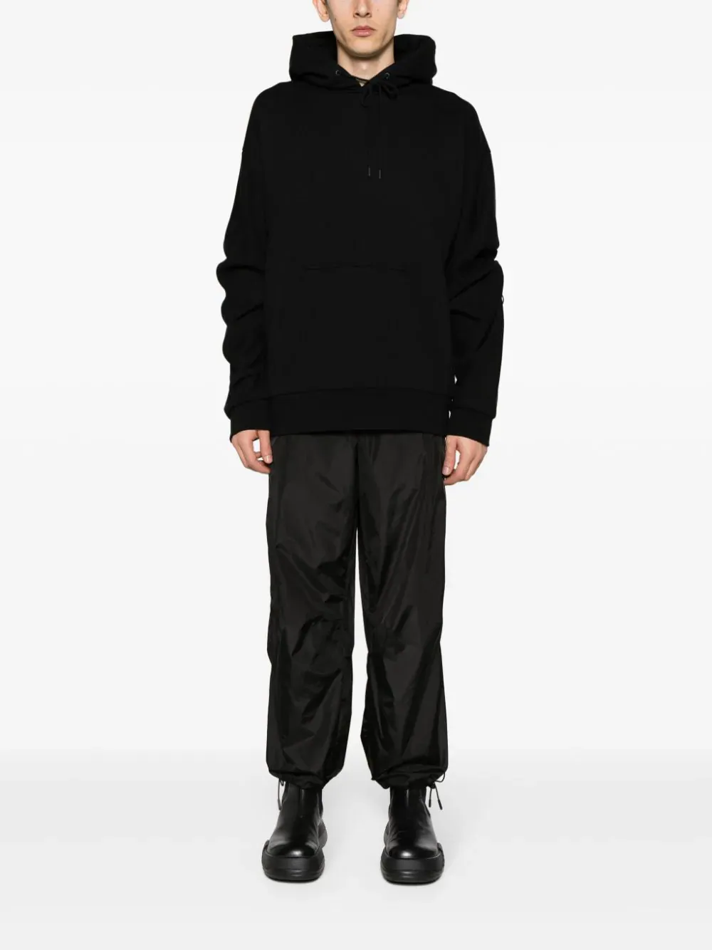 Ankle Gathered Track Trousers