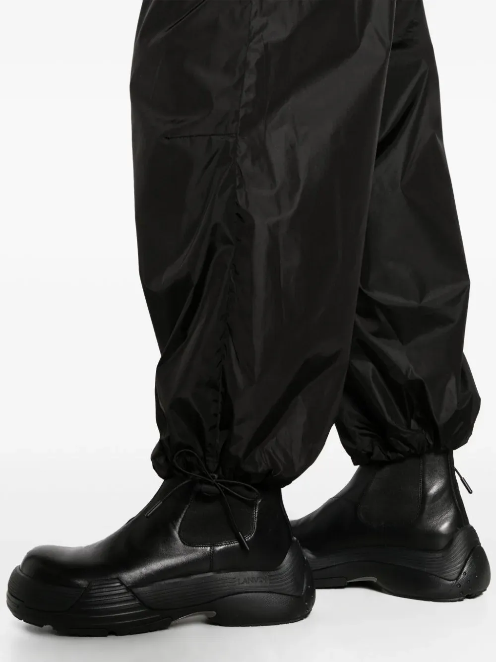 Ankle Gathered Track Trousers