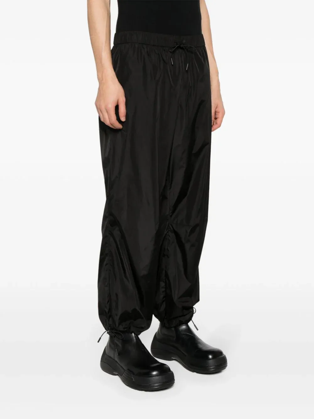 Ankle Gathered Track Trousers