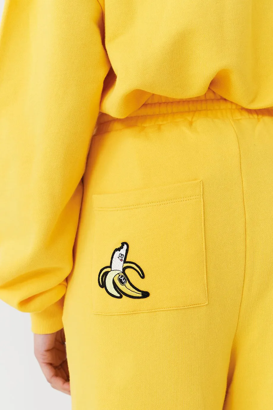 Banana Track Pants - Yellow