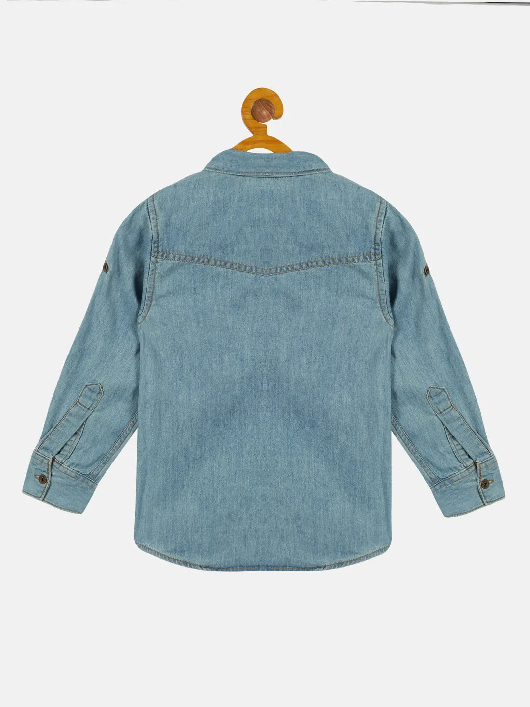 Boys Full Sleeve Denim Shirts