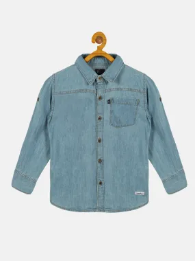 Boys Full Sleeve Denim Shirts