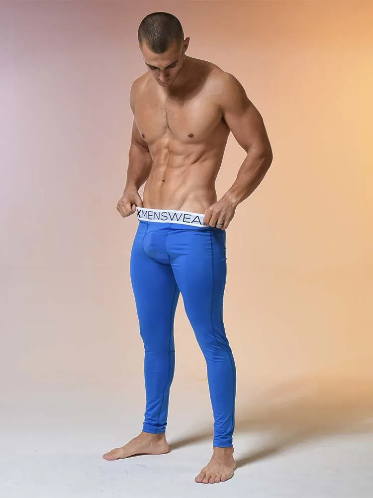 Compression Leggings - Cobalt