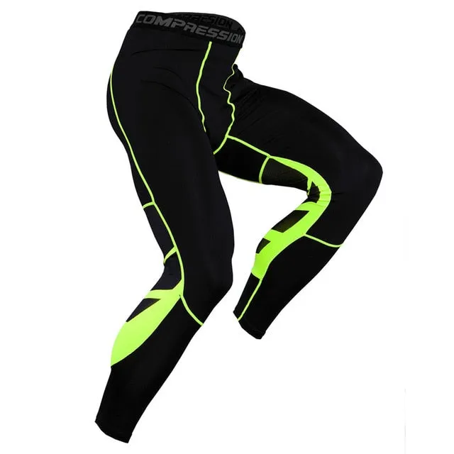 Compression Leggings Running Pants Men