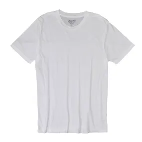 Crew Neck Short Sleeve Tee - White