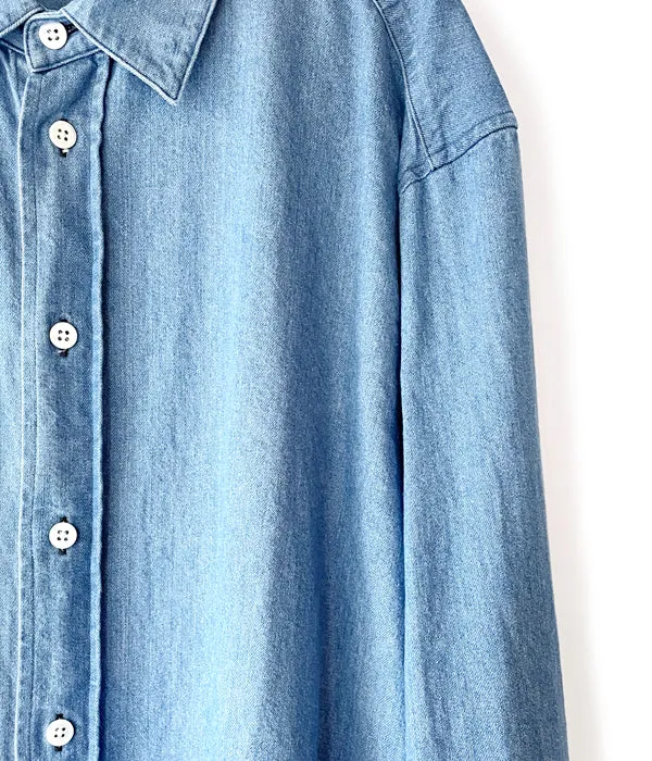 DIGAWEL/DENIM SHIRTS (L.BLUE)