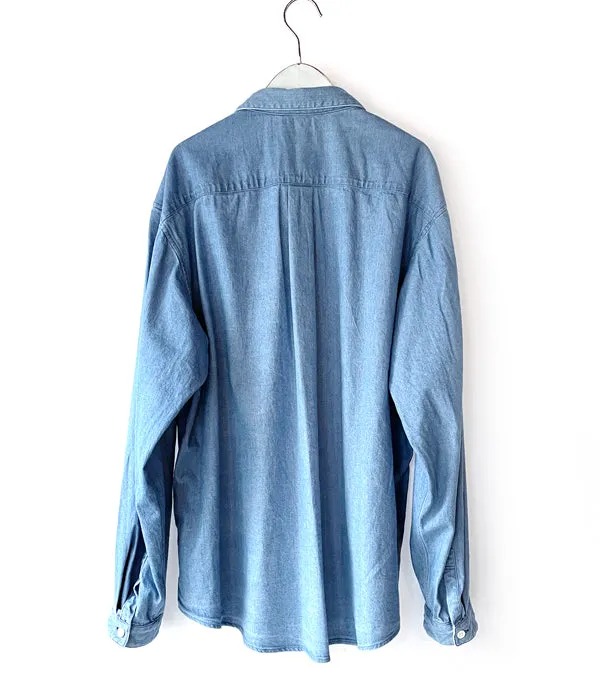 DIGAWEL/DENIM SHIRTS (L.BLUE)