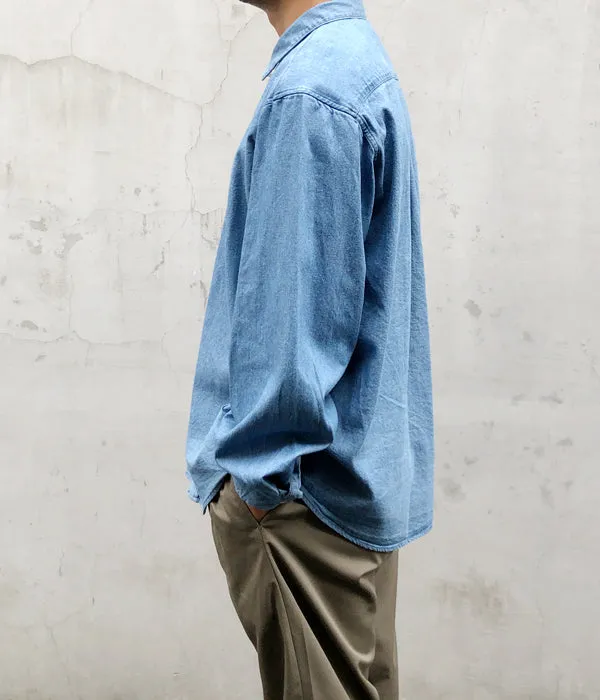 DIGAWEL/DENIM SHIRTS (L.BLUE)