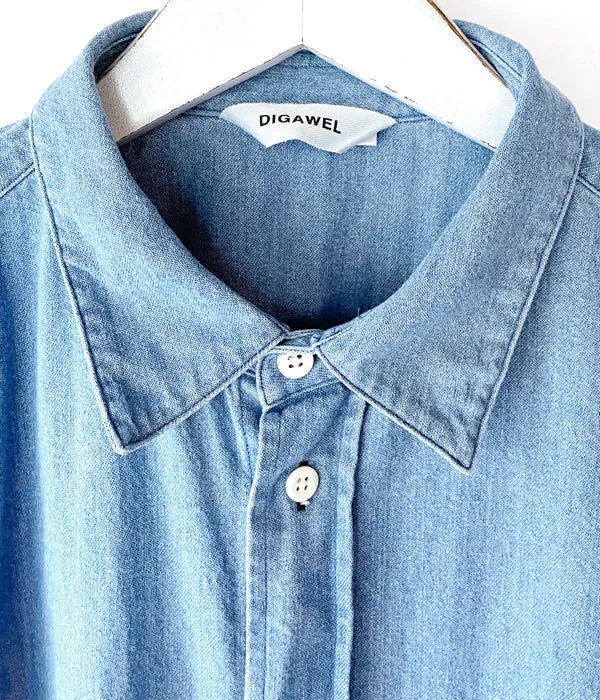 DIGAWEL/DENIM SHIRTS (L.BLUE)