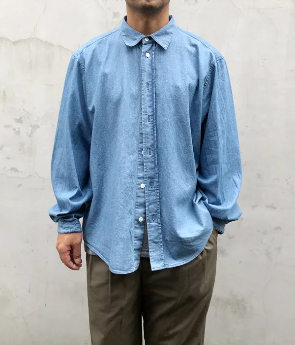 DIGAWEL/DENIM SHIRTS (L.BLUE)