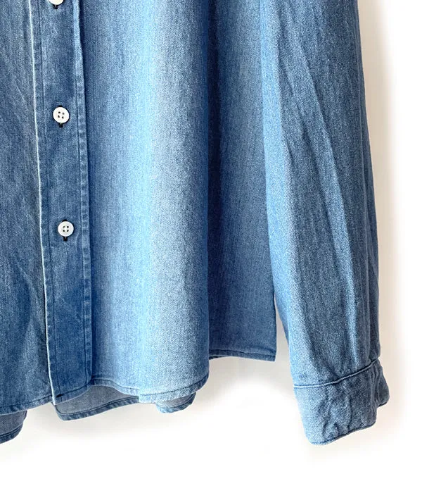 DIGAWEL/DENIM SHIRTS (L.BLUE)