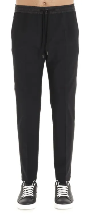 DOLCE & GABBANA - piped-trimmed track pants