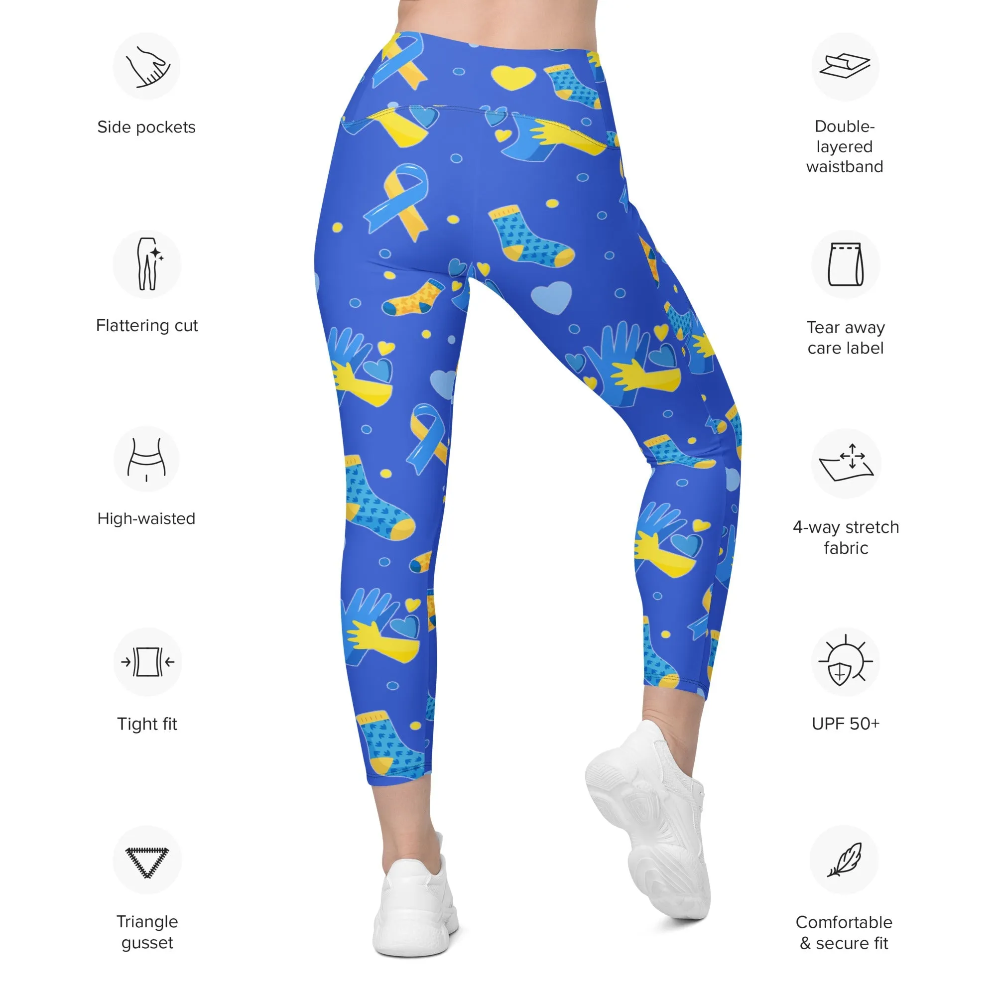 Down Syndrome Awareness Leggings With Pockets