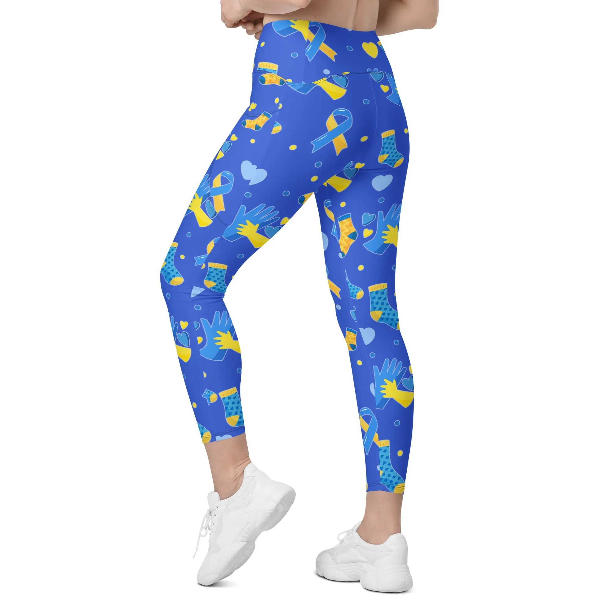 Down Syndrome Awareness Leggings With Pockets