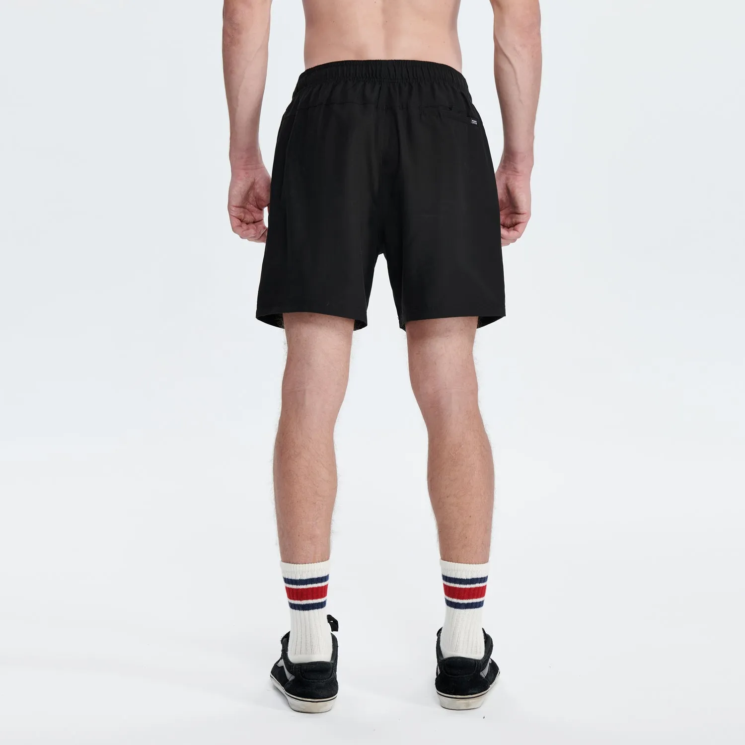 Essential Amph Mountain & Sea Volley Shorts 17" - Black