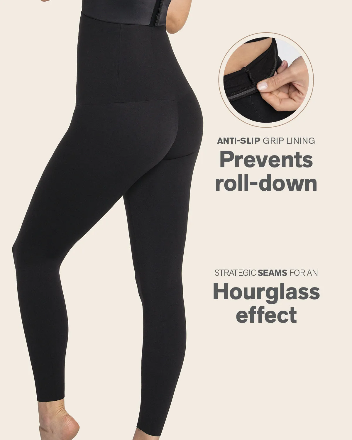 Extra High Waisted Firm Compression Legging