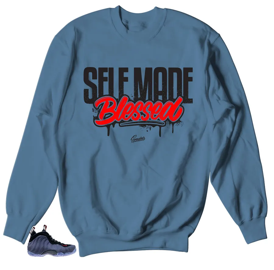 Foamposite Denim Self Made Sweater