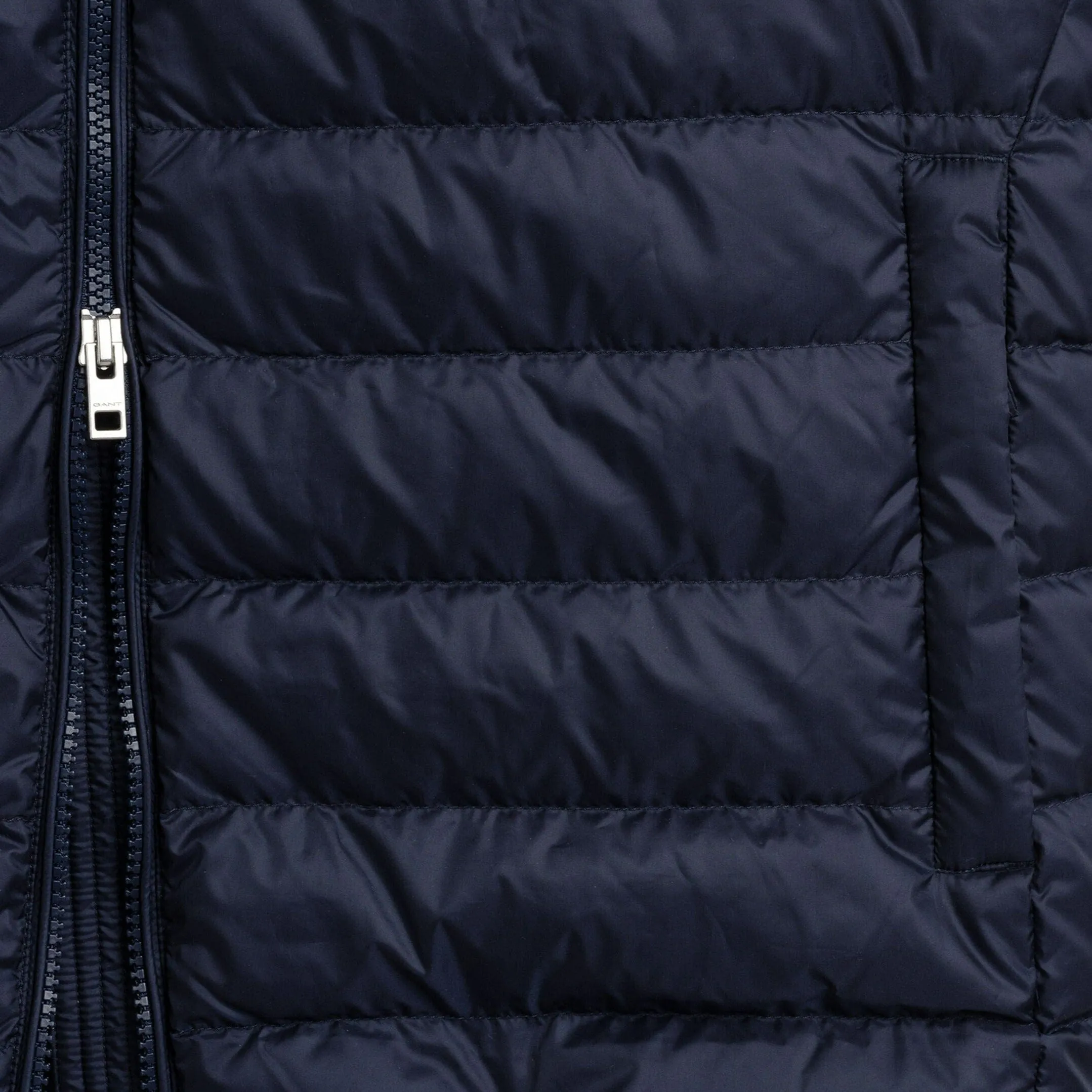 GANT Light Down Gilet Evening Blue