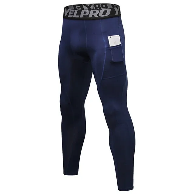 Hot Men Quick Dry Short Running Leggings Mens