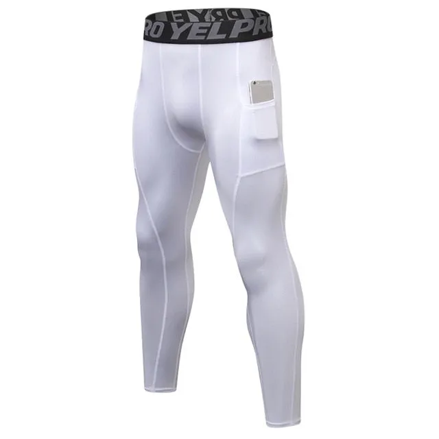 Hot Men Quick Dry Short Running Leggings Mens