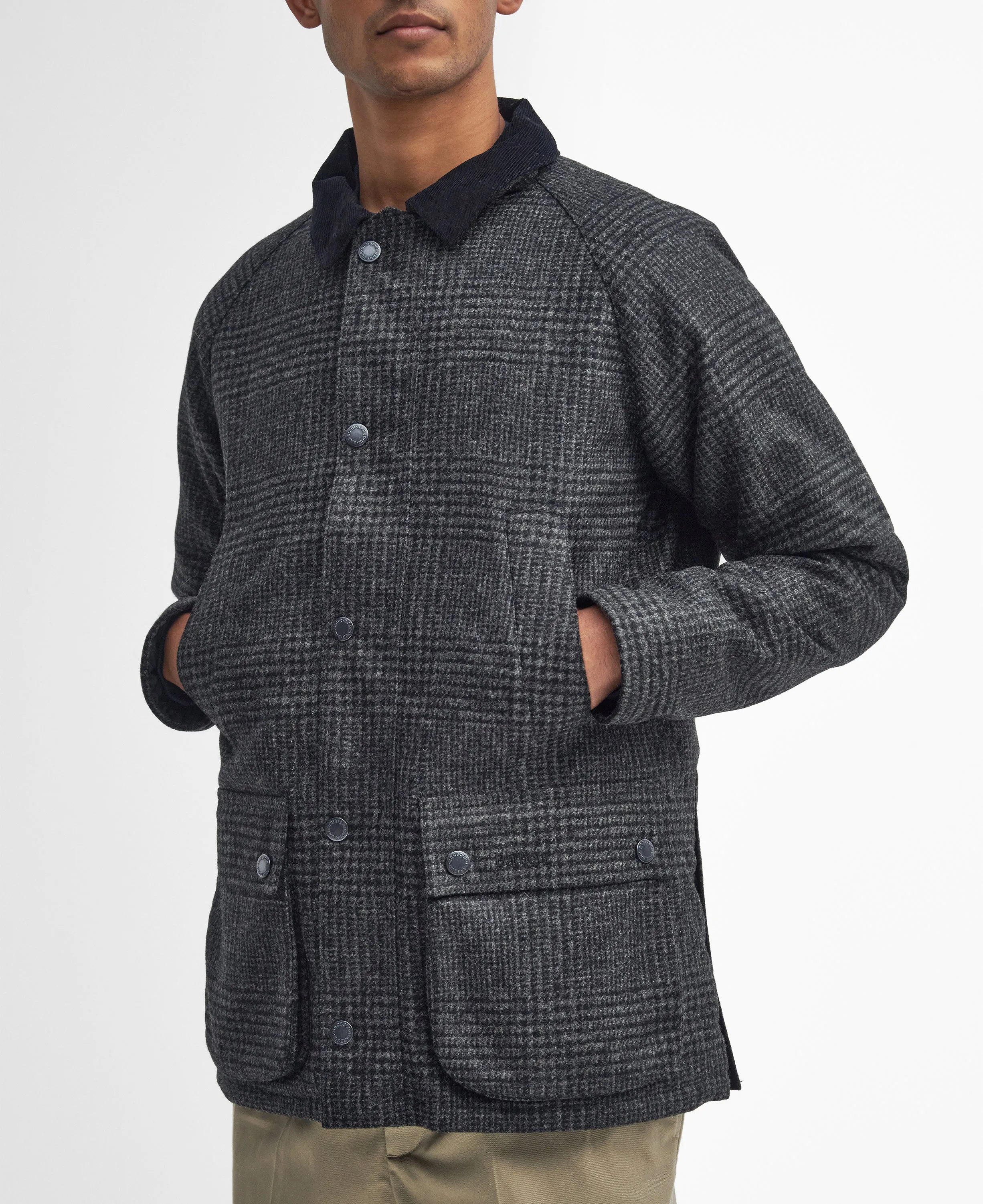 ID24654-Barbour Bedale Check Jacket