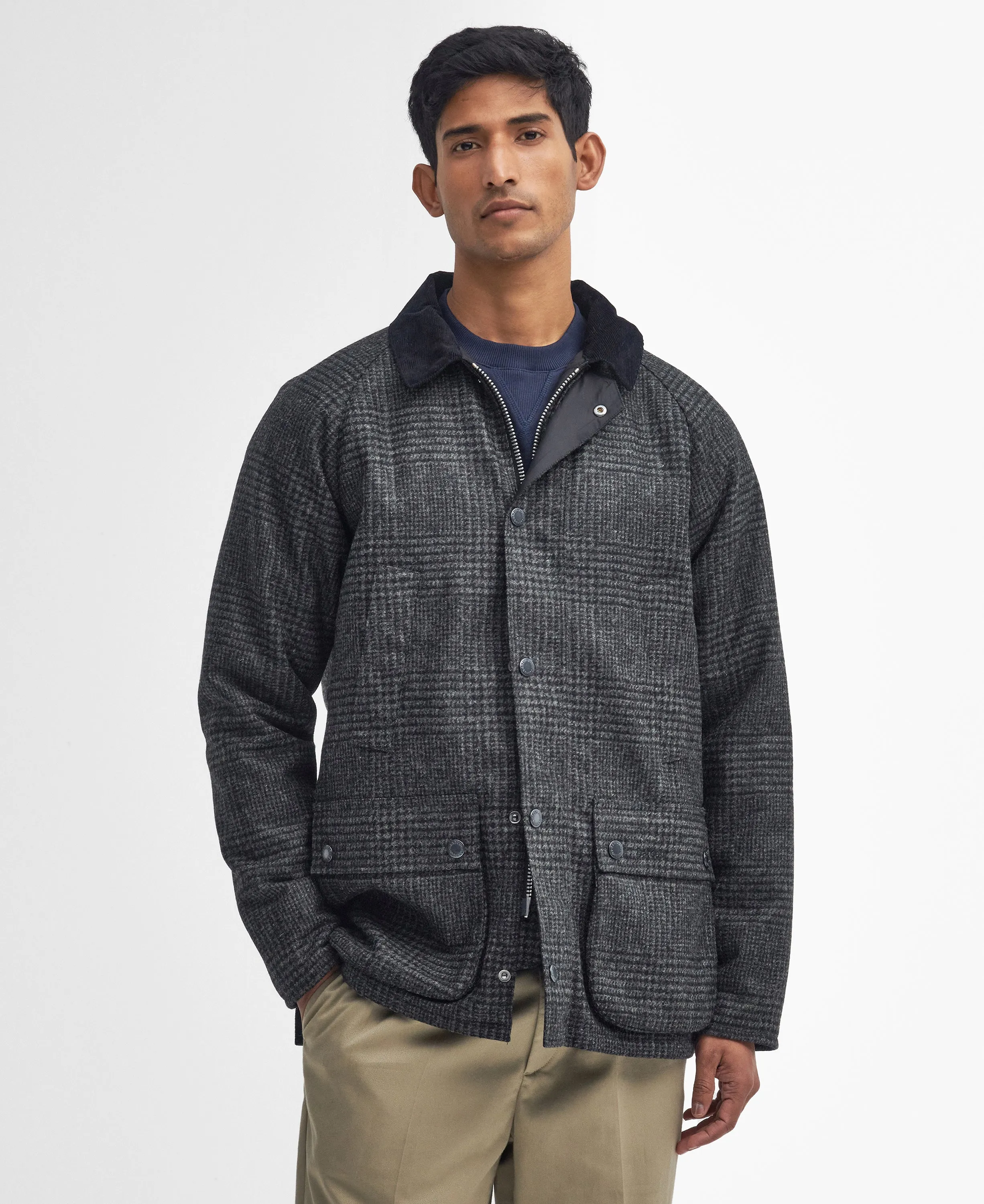 ID24654-Barbour Bedale Check Jacket