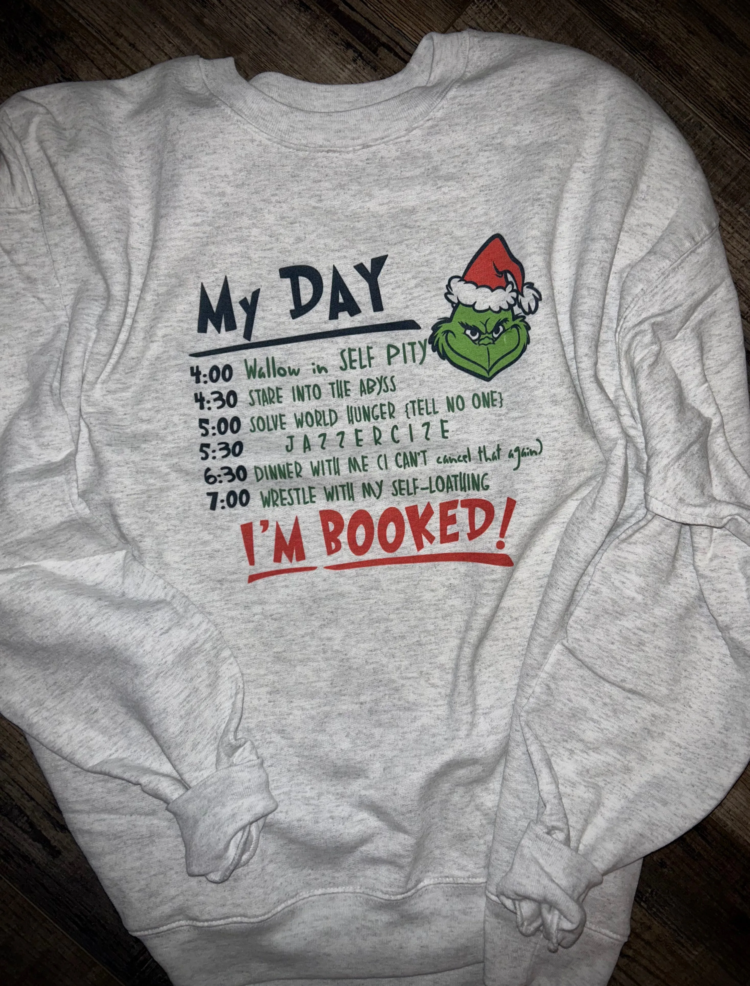 I’m Booked-Grinch