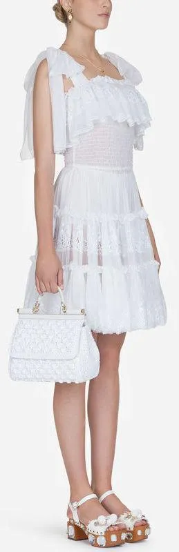 Lace Chiffon Dress