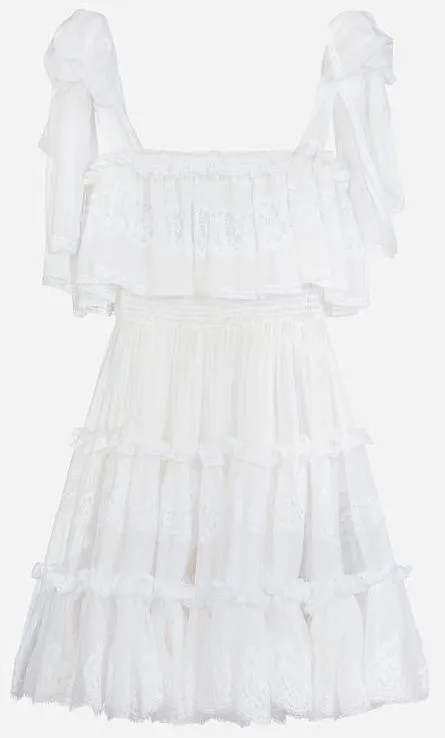 Lace Chiffon Dress