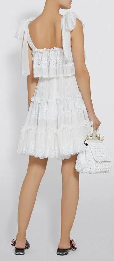 Lace Chiffon Dress