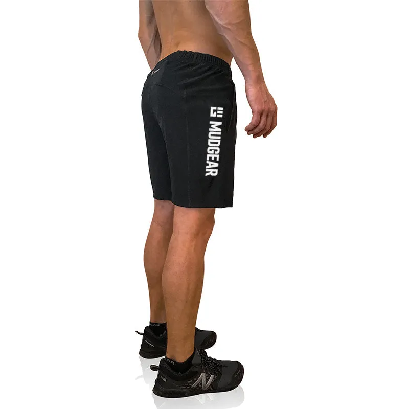 Men's Freestyle Running Shorts (Black)