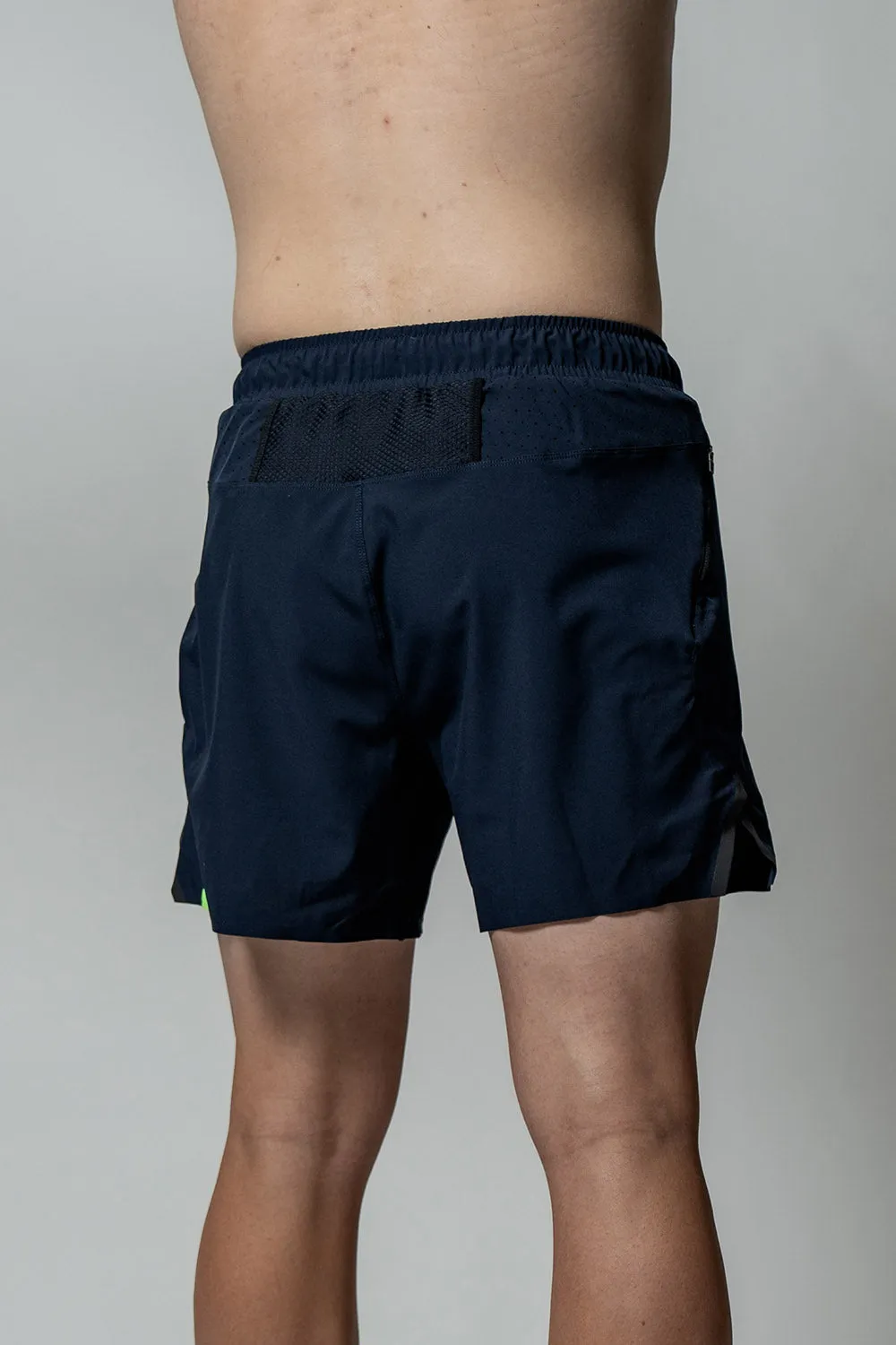 Men's Pacer 6" Run Shorts (Blue)