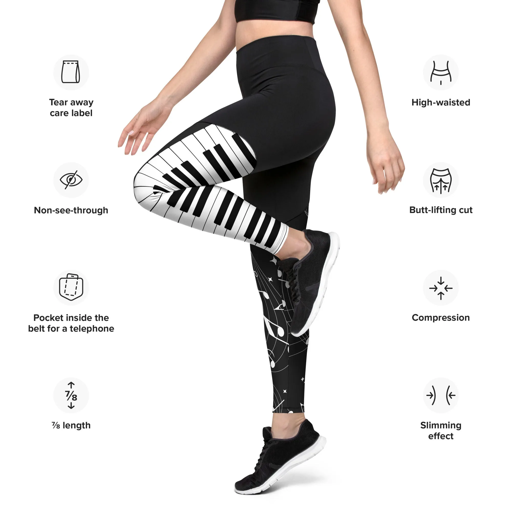 Music Compression Leggings