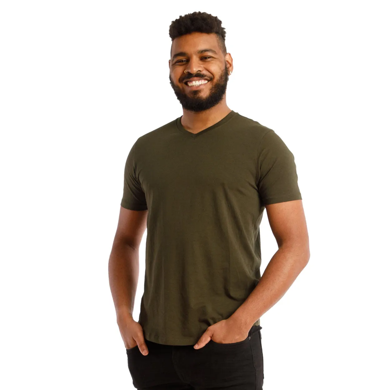 Organic V-Neck T-Shirt 6 Pack / Central Park