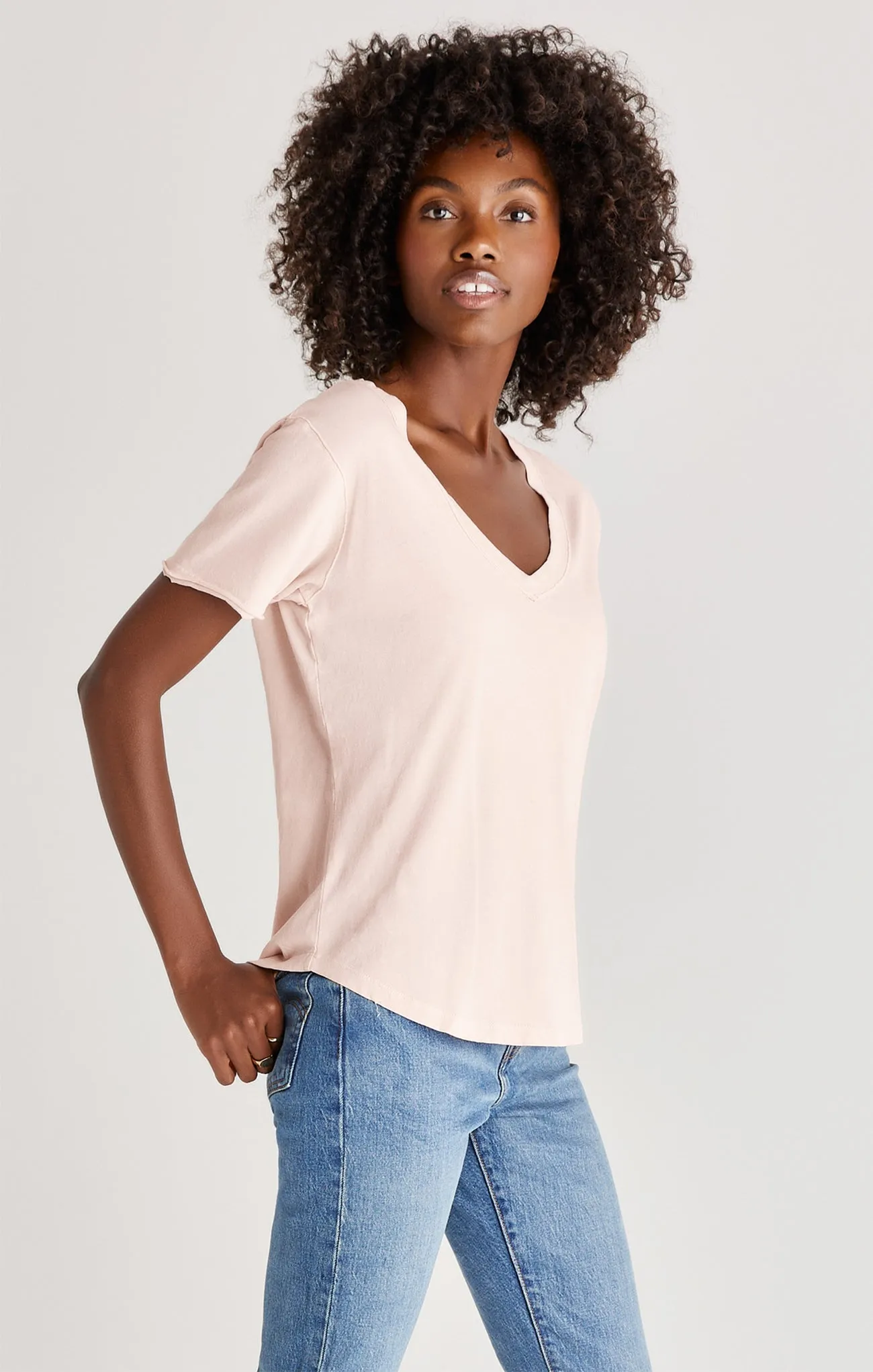 Organic V-Neck Tee