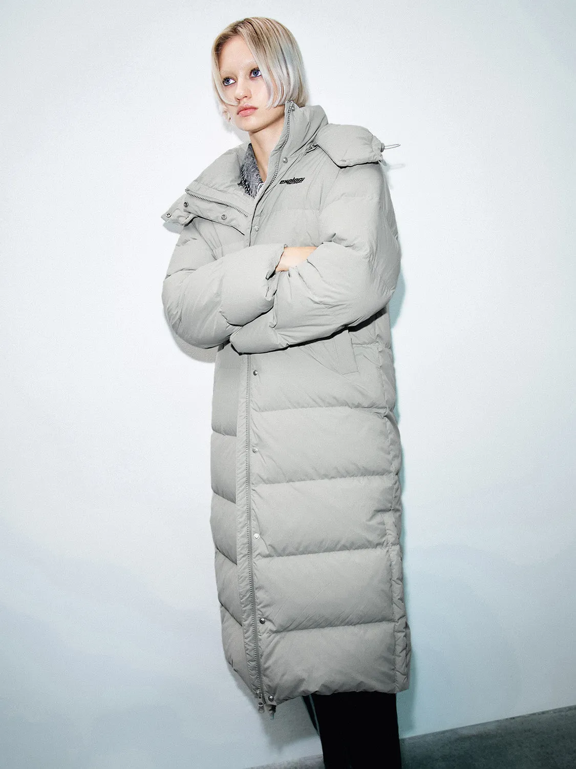 Padded Down Puffer Maxi Coats