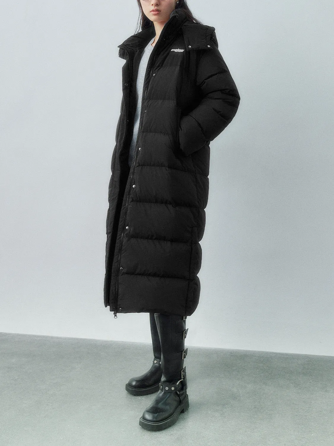 Padded Down Puffer Maxi Coats