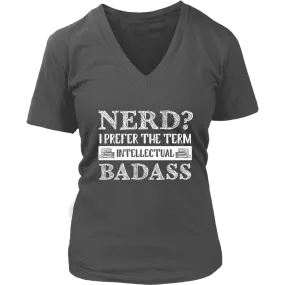 "Nerd?" V-neck Tshirt