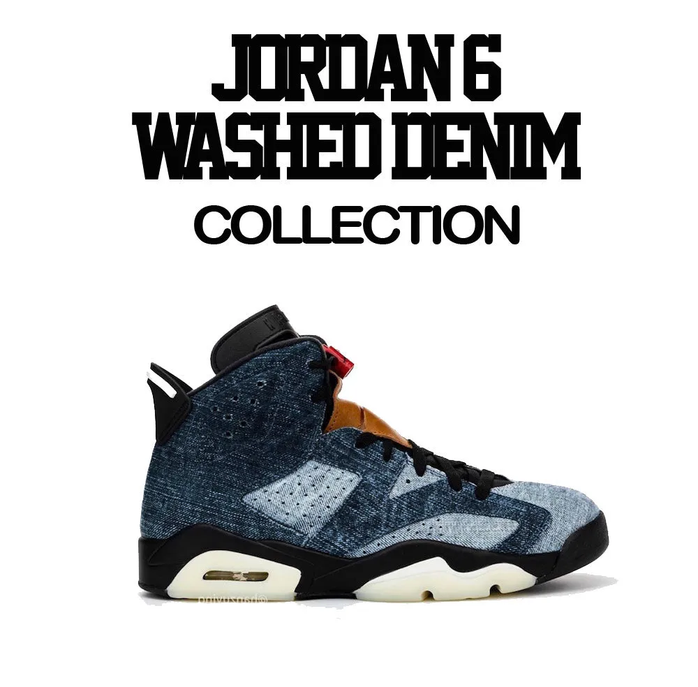 Retro 6 Washed Denim Haterade Shirt