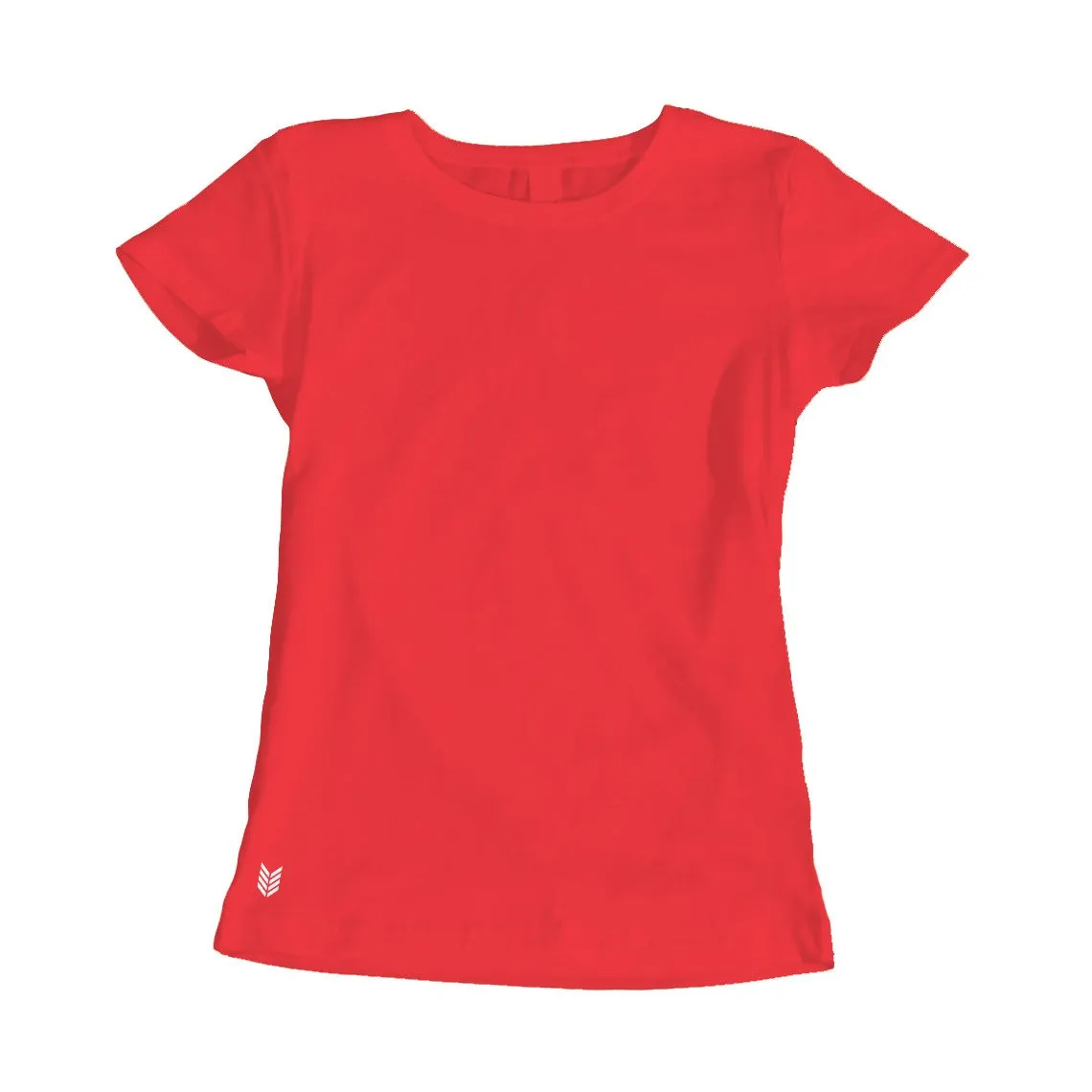 Ruse Women's Designer Solid Plain Poppy Tee