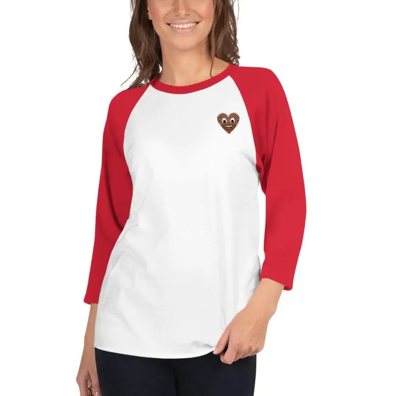 S&B Stylish Women's 3/4 Sleeve Tee | Embrace Maori with Raglan Sleeves | Women's 3/4 Sleeve Top