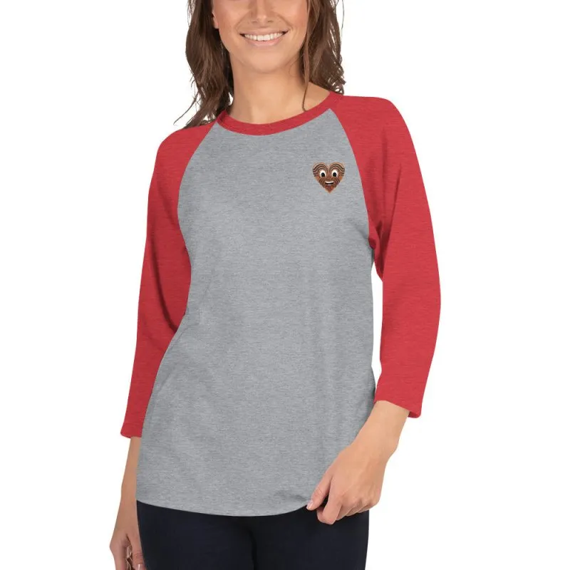 S&B Stylish Women's 3/4 Sleeve Tee | Embrace Maori with Raglan Sleeves | Women's 3/4 Sleeve Top