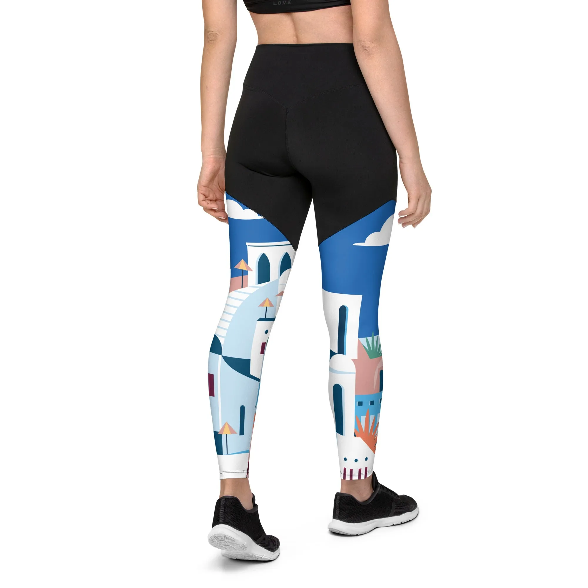 Santorini Compression Leggings