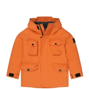 Stone Island Junior Hooded Soft Shell Down Jacket