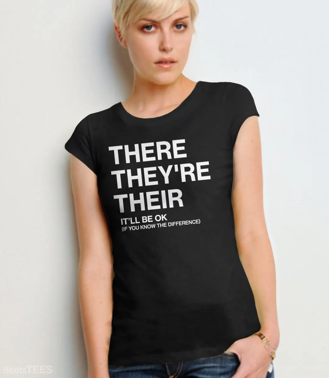 There, Their, They're Grammar T-Shirt