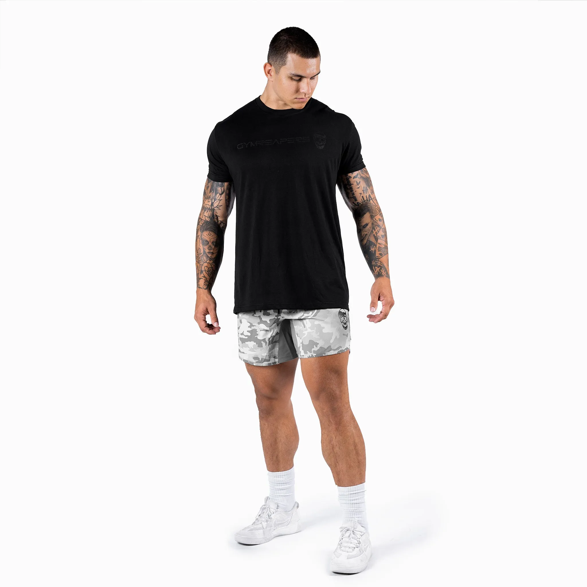 Training Shorts - White Camo