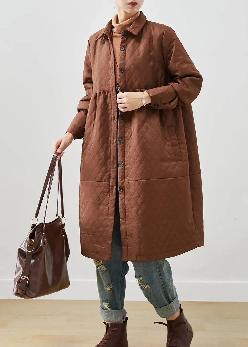 Women Fine Cotton Filled Coats