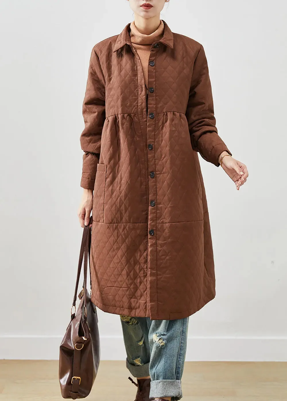 Women Fine Cotton Filled Coats